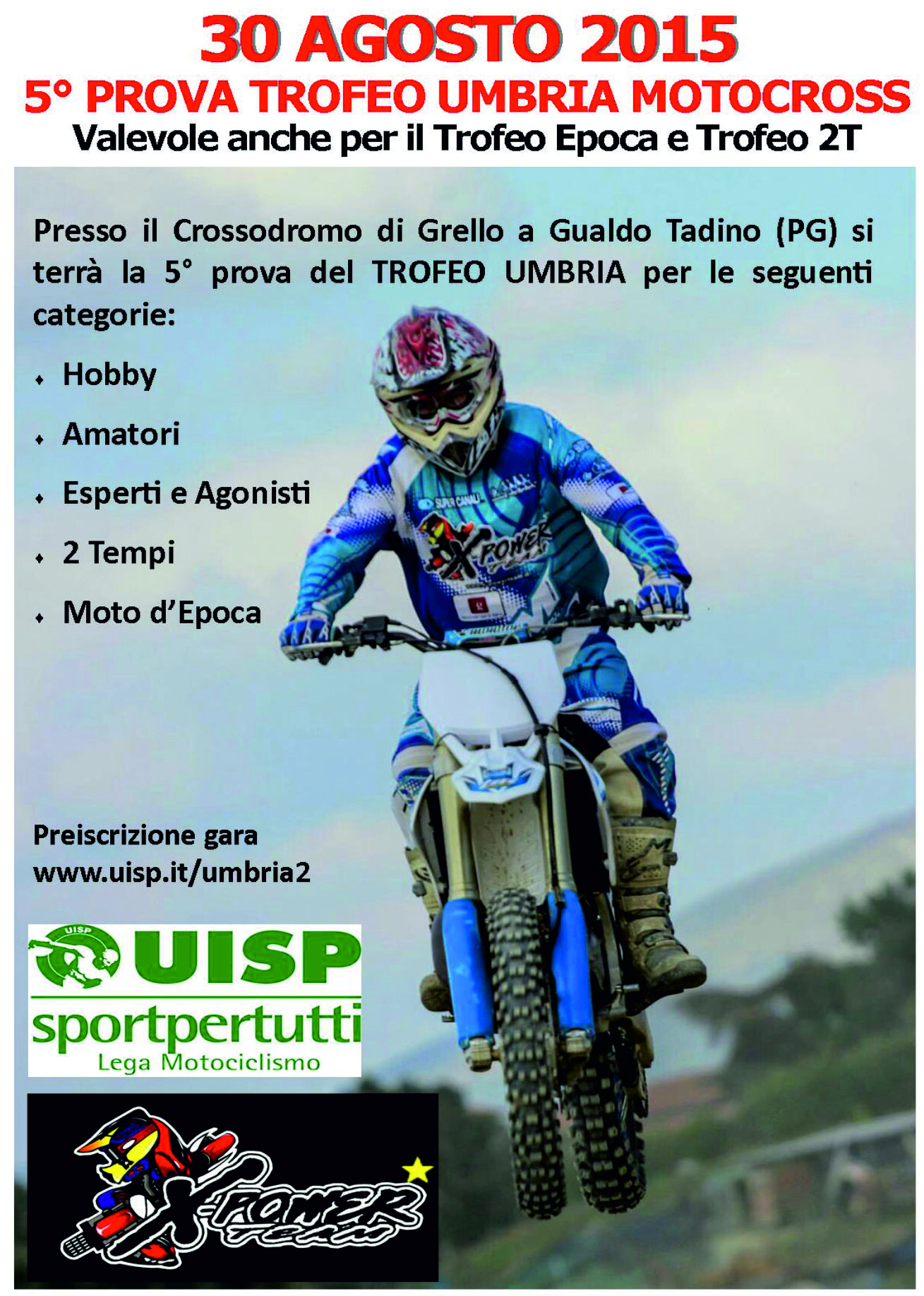 5° PROVA TROFEO UMBRIA MOTOCROSS 2015