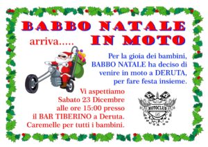 Babbo Natale In Moto