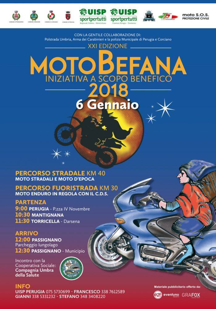 6 Gennaio – MotoBefana