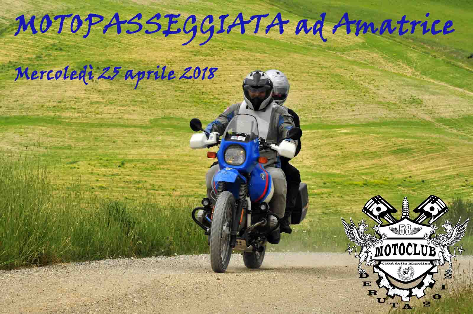 25 Aprile – Motopasseggiata ad Amatrice