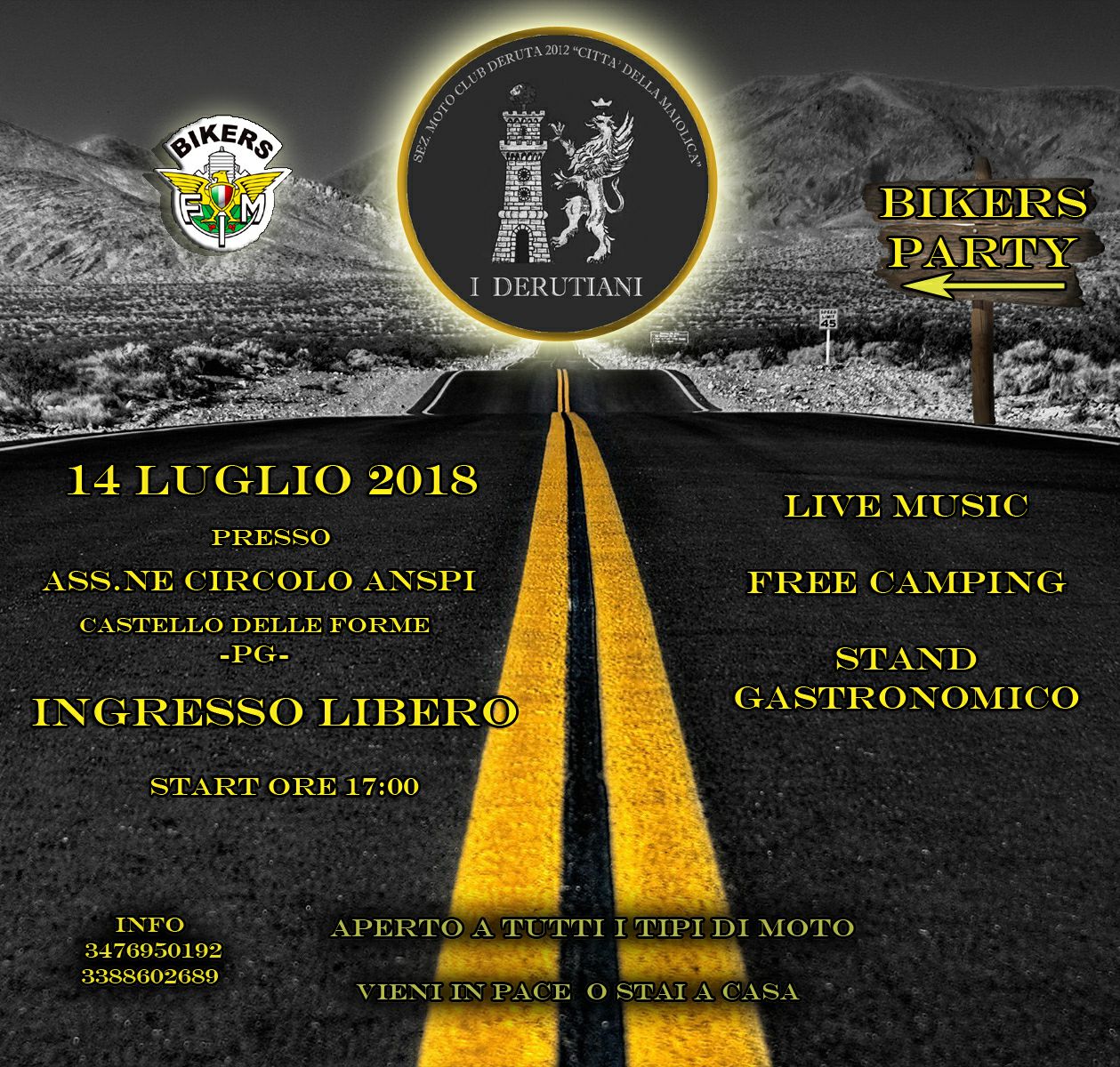 14 Luglio – Bikers Party