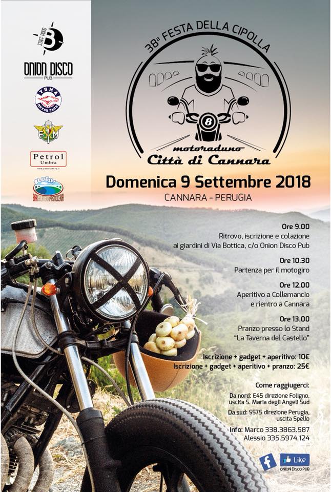 09 Settembre – Motoraduno Città di Cannara