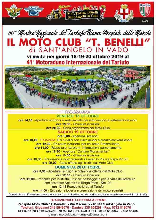 20 Ottobre – Motoraduno del Tartufo