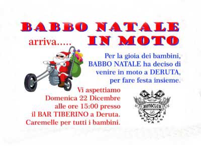 22 Dicembre 2019 – Babbo Natale arriva in moto