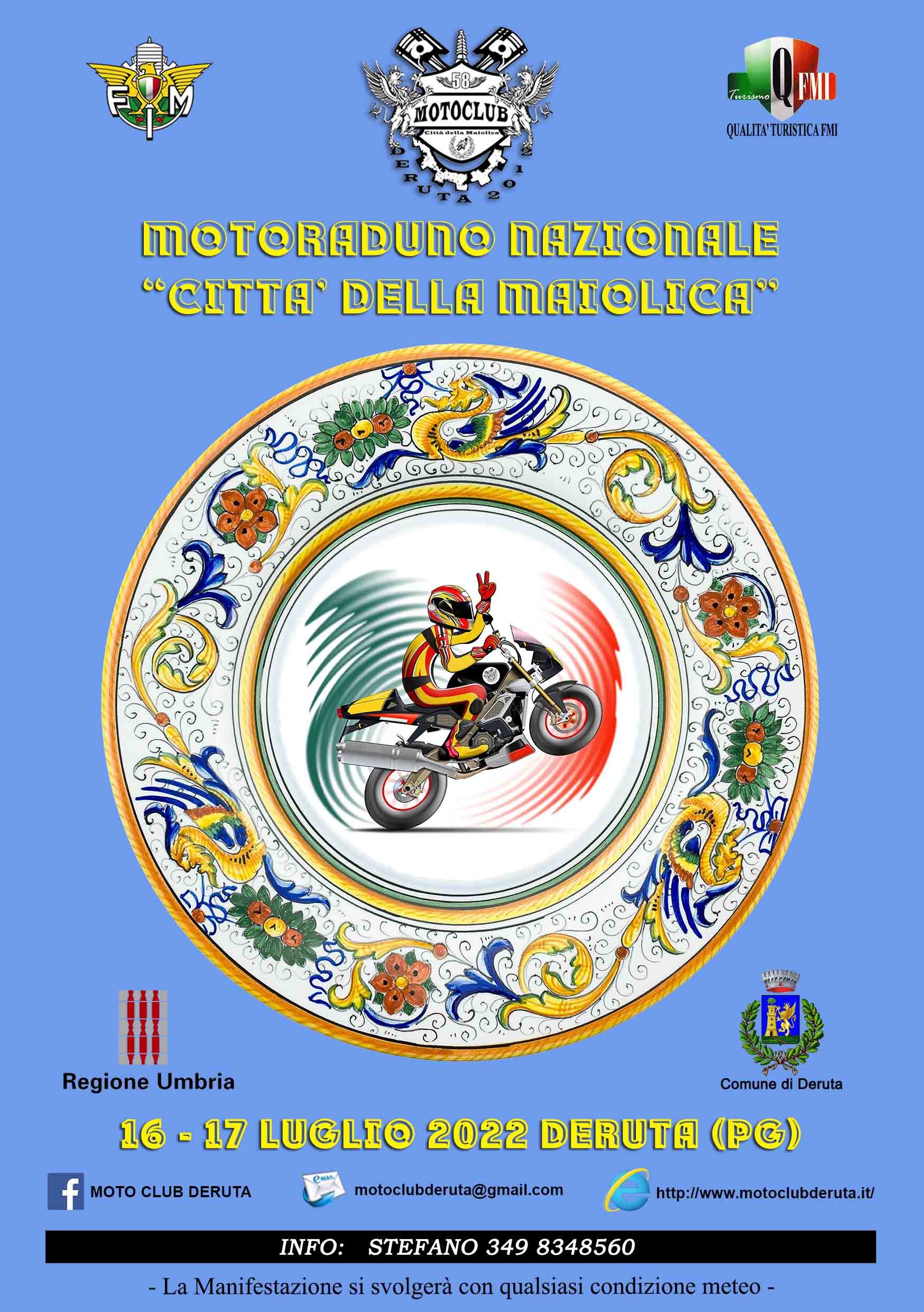 Motoraduno Nazionale “Città della Maiolica”